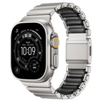 For Apple Watch 46mm / 49mm / 45mm / 44mm / Titanium Black