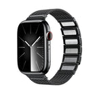 Magnetic Clasp Braided Chain Stainless Steel Watch Band, For Apple Watch SE 2023 44mm, For Apple Watch SE 2023 40mm, For Apple Watch Ultra 2 49mm, For Apple Watch Series 9 45mm, For Apple Watch Series 9 41mm, For Apple Watch Ultra 49mm                 ... - DealBuddy