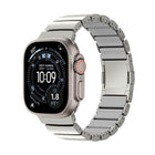 Magnetic Clasp One Beads Silicone Titanium Alloy Watch Band, For Apple Watch 46mm / 49mm / 45mm / 44mm, For Apple Watch 42mm / 41mm / 40mm / 38mm - DealBuddy