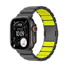 Magnetic Clasp One Beads Silicone Titanium Alloy Watch Band, For Apple Watch 46mm / 49mm / 45mm / 44mm, For Apple Watch 42mm / 41mm / 40mm / 38mm - DealBuddy