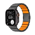 For Apple Watch 46mm / 49mm / 45mm / 44mm / Black Orange