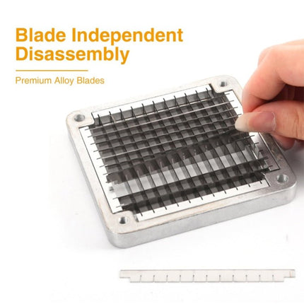 Manual Cut French Fries Machine Potato Cutter Chips Blades Fruit Vegetable Making Machine - DealBuddy