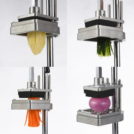 Manual Cut French Fries Machine Potato Cutter Chips Blades Fruit Vegetable Making Machine - DealBuddy