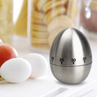 Mechanical Egg Kitchen Cooking Timer Alarm 60 Minutes Stainless Steel Kitchen Tools - DealBuddy
