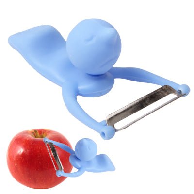 Men Shaped Fruit Vegetable Kitchen Blade Peeler with Durable ABS Handle - DealBuddy