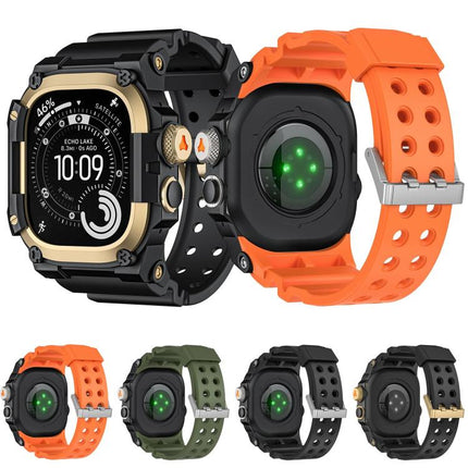 Metal Protective Case One - Piece TPU Watch Band, For Apple Watch Ultra 3 / Ultra 2 / Ultra 1 49mm - DealBuddy