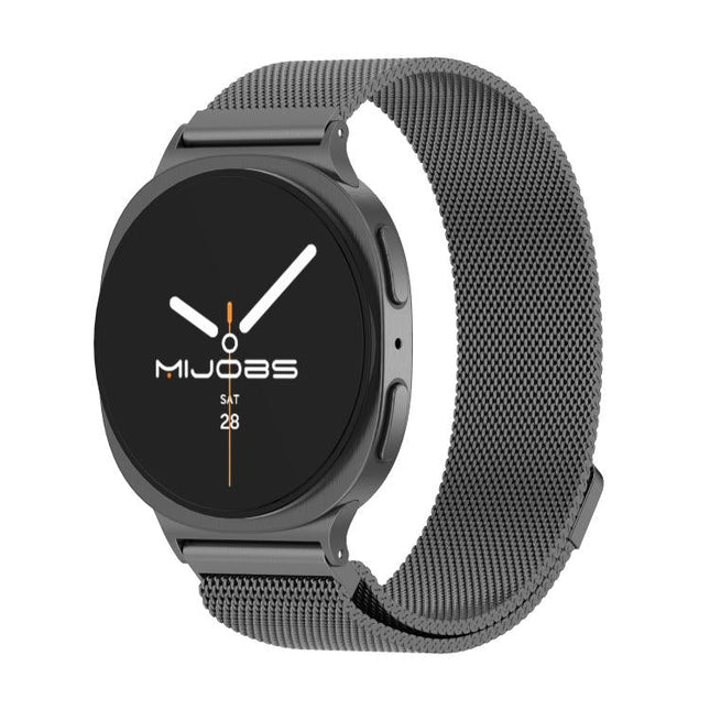 MIJOBS Milan Magnetic Metal Watch Band, For Samsung Galaxy Watch8 / Watch8 Classic - DealBuddy