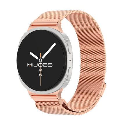MIJOBS Milan Magnetic Metal Watch Band, For Samsung Galaxy Watch8 / Watch8 Classic - DealBuddy