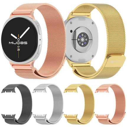 MIJOBS Milan Magnetic Metal Watch Band, For Samsung Galaxy Watch8 / Watch8 Classic - DealBuddy