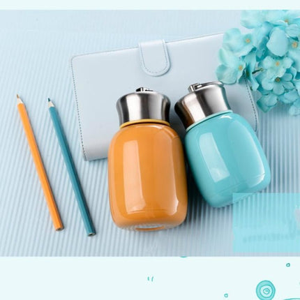 Mini Cute Coffee Vacuum Flasks Thermos Stainless Steel Cup Travel Drink Water Bottle Thermoses Mugs - DealBuddy