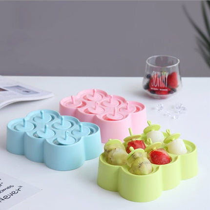 Mini DIY Creative Popsicle Mould Environmentally Friendly Silicone Ice Cube Ice Cream Mould - DealBuddy