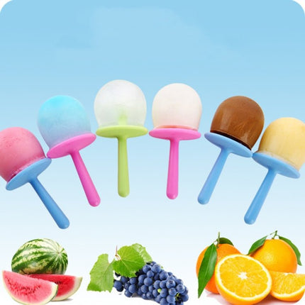 Mini DIY Creative Popsicle Mould Environmentally Friendly Silicone Ice Cube Ice Cream Mould - DealBuddy