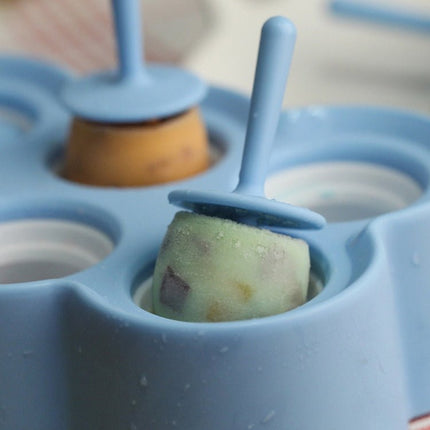 Mini DIY Creative Popsicle Mould Environmentally Friendly Silicone Ice Cube Ice Cream Mould - DealBuddy
