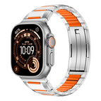 For Apple Watch 46mm / 49mm / 45mm / 44mm / Titanium Orange
