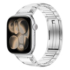 For Apple Watch 42mm / 41mm / 40mm / 38mm / Titanium White