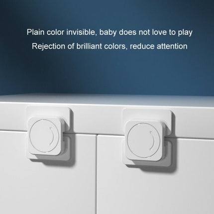 Multifunctional Baby Anti - pinch Door Latch Drawer Refrigerator Child Safety Lock - DealBuddy