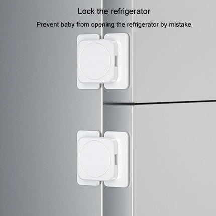 Multifunctional Baby Anti - pinch Door Latch Drawer Refrigerator Child Safety Lock - DealBuddy