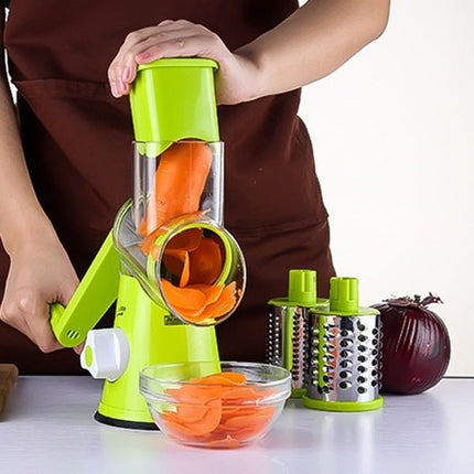 Multifunctional Electric Fruit Vegetable Slicer Cutter Carrot Potato Cutting Machine Stainless steel Blade Salad Chopper - DealBuddy
