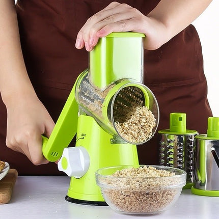 Multifunctional Electric Fruit Vegetable Slicer Cutter Carrot Potato Cutting Machine Stainless steel Blade Salad Chopper - DealBuddy