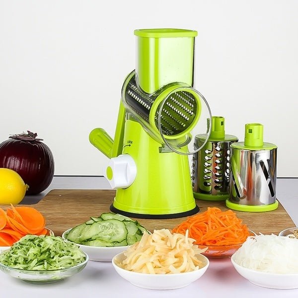 Multifunctional Electric Fruit Vegetable Slicer Cutter Carrot Potato Cutting Machine Stainless steel Blade Salad Chopper - DealBuddy