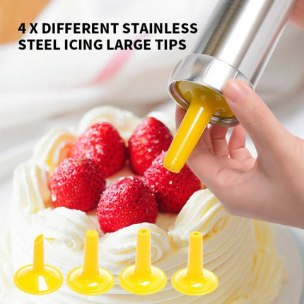 Multifunctional Household Cookie Biscuit Machine Tool Mold Decorating Mounted DIY Baking with 20 Moulds & 4 Nozzles - DealBuddy