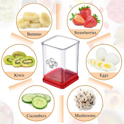Multifunctional Household Kitchen Fruit And Vegetable Slicer With Push Plate - DealBuddy