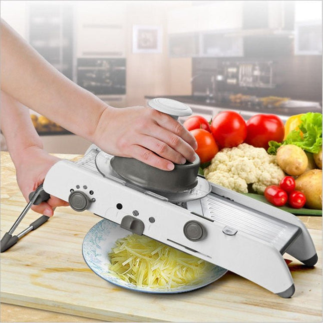 Multifunctional Long Stainless Steel Grater Slicer Chopper Crusher - DealBuddy