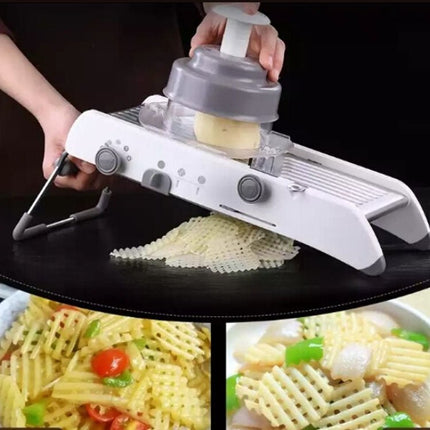 Multifunctional Long Stainless Steel Grater Slicer Chopper Crusher - DealBuddy