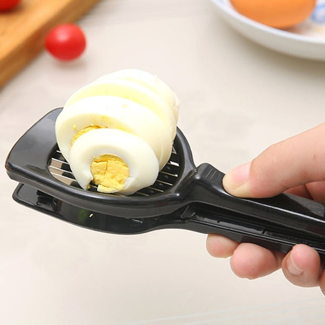 Multifunctional Portable Kitchen Cooking Tool Food Fruit Vegetable Egg Mushroom Kiwifruit Tomato Lemon Strawberry Stainless Steel Cutter Slicer - DealBuddy