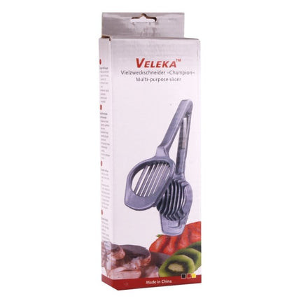 Multifunctional Portable Kitchen Cooking Tool Food Fruit Vegetable Egg Mushroom Kiwifruit Tomato Lemon Strawberry Stainless Steel Cutter Slicer - DealBuddy