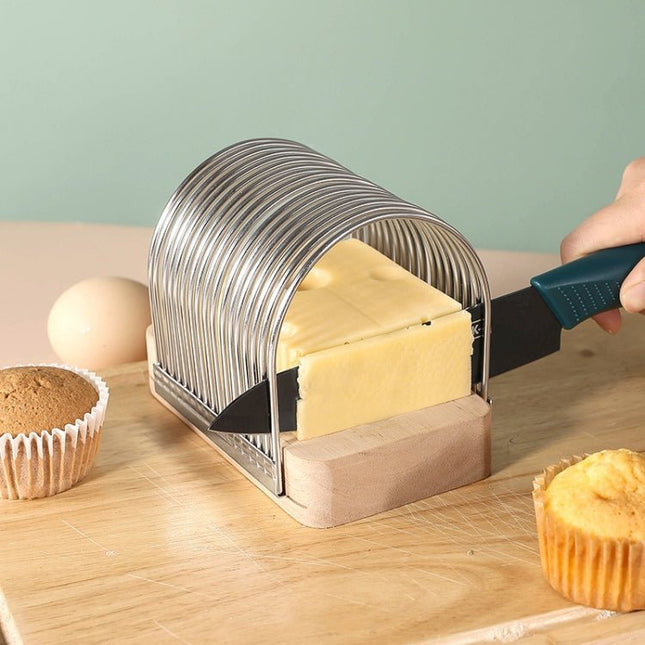 Multifunctional Toast Slicer Cheese Slicing Seat Cutter - DealBuddy
