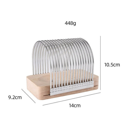 Multifunctional Toast Slicer Cheese Slicing Seat Cutter - DealBuddy