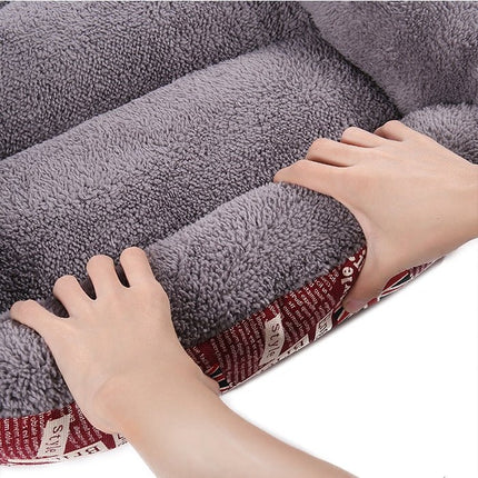 National Flag Four Seasons Genuine Warm Pet Dog Kennel Mat, Size: L, 66×50×14cm, Size: L, 66×50×14cm - DealBuddy