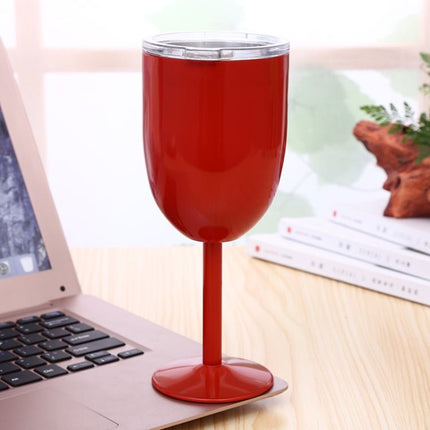 New Fashion Stainless Steel Vacuum Cup Red Wine Cocktail Goblet Creative Gift - DealBuddy
