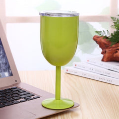 New Fashion Stainless Steel Vacuum Cup Red Wine Cocktail Goblet Creative Gift - DealBuddy