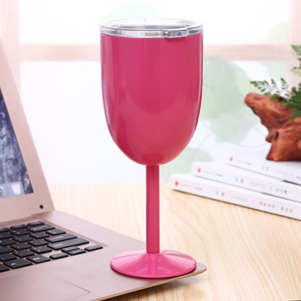 New Fashion Stainless Steel Vacuum Cup Red Wine Cocktail Goblet Creative Gift - DealBuddy