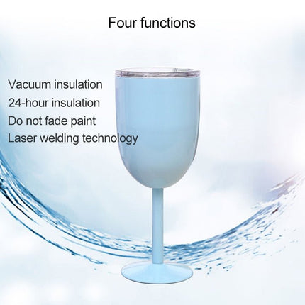 New Fashion Stainless Steel Vacuum Cup Red Wine Cocktail Goblet Creative Gift - DealBuddy