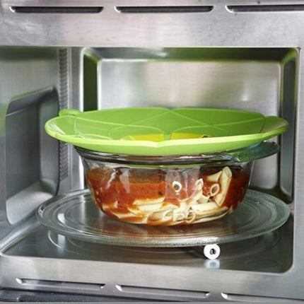New Spill - Proof, Anti - Flutter and Heat - Resistant Silicone Pot Cover (Ramdom Color Delivery) - DealBuddy