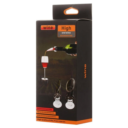 NiJia Portable Essential Aerating Oxygenating Wine Pourer Red Wine Bottle Stopper Aerator Decanter, the First Generation - DealBuddy