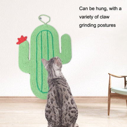 Non - slip and Moisture - proof Scratch Resistant Sisal Cat Scratch Pad, Small Fish, Cactus, Avocado - DealBuddy