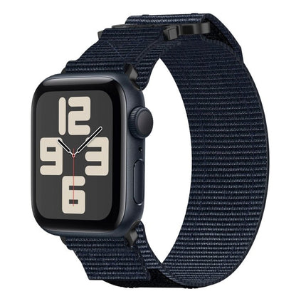 Nylon Hook And Loop Fastener Watch Band, For Apple Watch Series 10 46mm, For Apple Watch Series 10 42mm, For Apple Watch SE 2023 44mm, For Apple Watch SE 2023 40mm, For Apple Watch Ultra 2 49mm, For Apple Watch Series 9 45mm, For Apple Watch Series 9 4... - DealBuddy