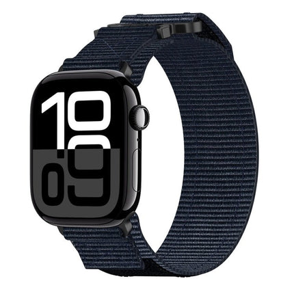 Nylon Hook And Loop Fastener Watch Band, For Apple Watch Series 10 46mm, For Apple Watch Series 10 42mm, For Apple Watch SE 2023 44mm, For Apple Watch SE 2023 40mm, For Apple Watch Ultra 2 49mm, For Apple Watch Series 9 45mm, For Apple Watch Series 9 4... - DealBuddy