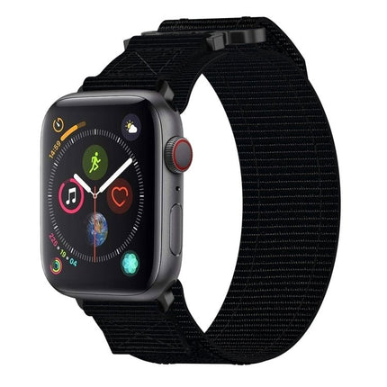 Nylon Hook And Loop Fastener Watch Band, For Apple Watch Series 5 44mm, For Apple Watch Series 5 40mm, For Apple Watch Series 4 44mm, For Apple Watch Series 4 40mm, For Apple Watch Series 3 38mm, For Apple Watch Series 3 42mm                           ... - DealBuddy