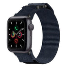 Nylon Hook And Loop Fastener Watch Band, For Apple Watch Series 5 44mm, For Apple Watch Series 5 40mm, For Apple Watch Series 4 44mm, For Apple Watch Series 4 40mm, For Apple Watch Series 3 38mm, For Apple Watch Series 3 42mm                           ... - DealBuddy