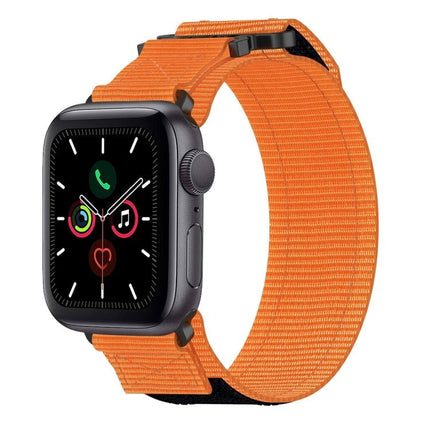 Nylon Hook And Loop Fastener Watch Band, For Apple Watch Series 5 44mm, For Apple Watch Series 5 40mm, For Apple Watch Series 4 44mm, For Apple Watch Series 4 40mm, For Apple Watch Series 3 38mm, For Apple Watch Series 3 42mm                           ... - DealBuddy