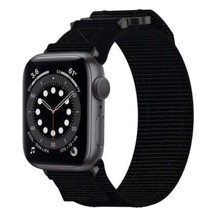 Nylon Hook And Loop Fastener Watch Band, For Apple Watch Series 8 45mm, For Apple Watch SE 2022 40mm, For Apple Watch SE 2022 44mm, For Apple Watch Series 7 41mm, For Apple Watch Series 7 45mm, For Apple Watch SE 40mm, For Apple Watch SE 44mm          ... - DealBuddy