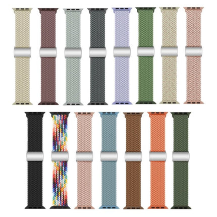 Nylon Loop Magnetic Buckle Watch Band, For Apple Watch Series 9 41mm, For Apple Watch Ultra 49mm - DealBuddy