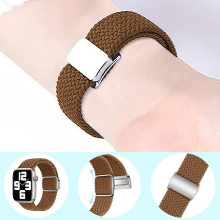 Nylon Loop Magnetic Buckle Watch Band, For Apple Watch Ultra 2 49mm, For Apple Watch Series 9 45mm - DealBuddy