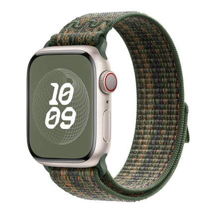 Nylon Loop Watch Band with 3D Curved Film, For Apple Watch Series 40mm, For Apple Watch Ultra 2 / 1 49mm, For Apple Watch Series 45mm - DealBuddy