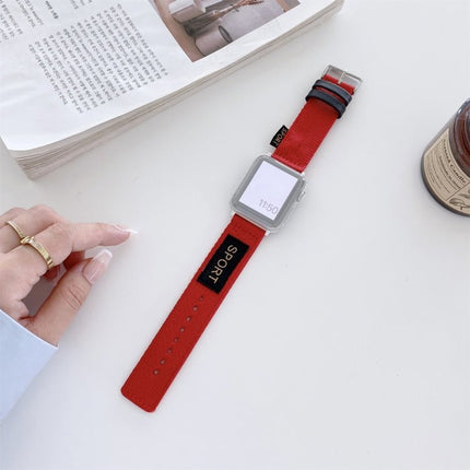 Nylon Replacement Strap Watchband, For Apple Watch Series 7 41mm / & 6 & SE & 5 & 4 40mm, For Apple Watch Series 7 45mm / & 6 & SE & 5 & 4 44mm - DealBuddy
